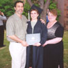 picture of Miss Levin graduating from college